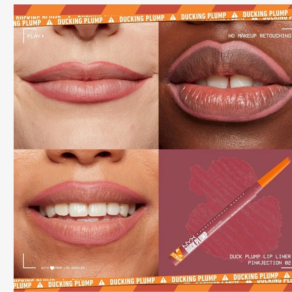 NYX lip plumping lip liner